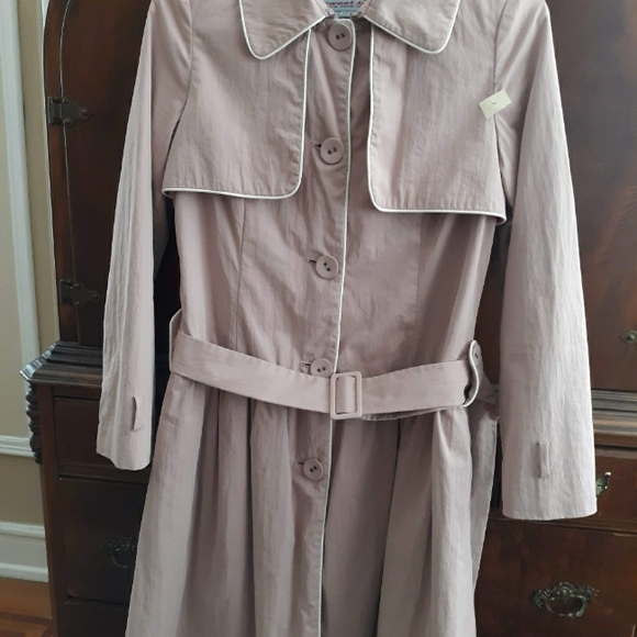 Sweet Be by Hong Sung Wan Blush Pink Trench/Duster small/6 - Picture 2 of 4